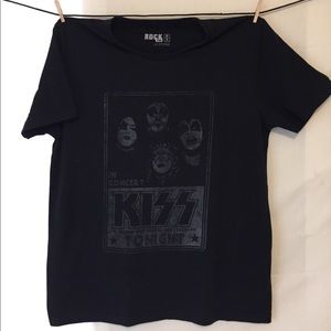 Kiss Band Graphic Tee